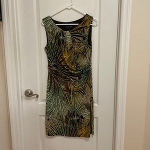 Connected apparel dress.
